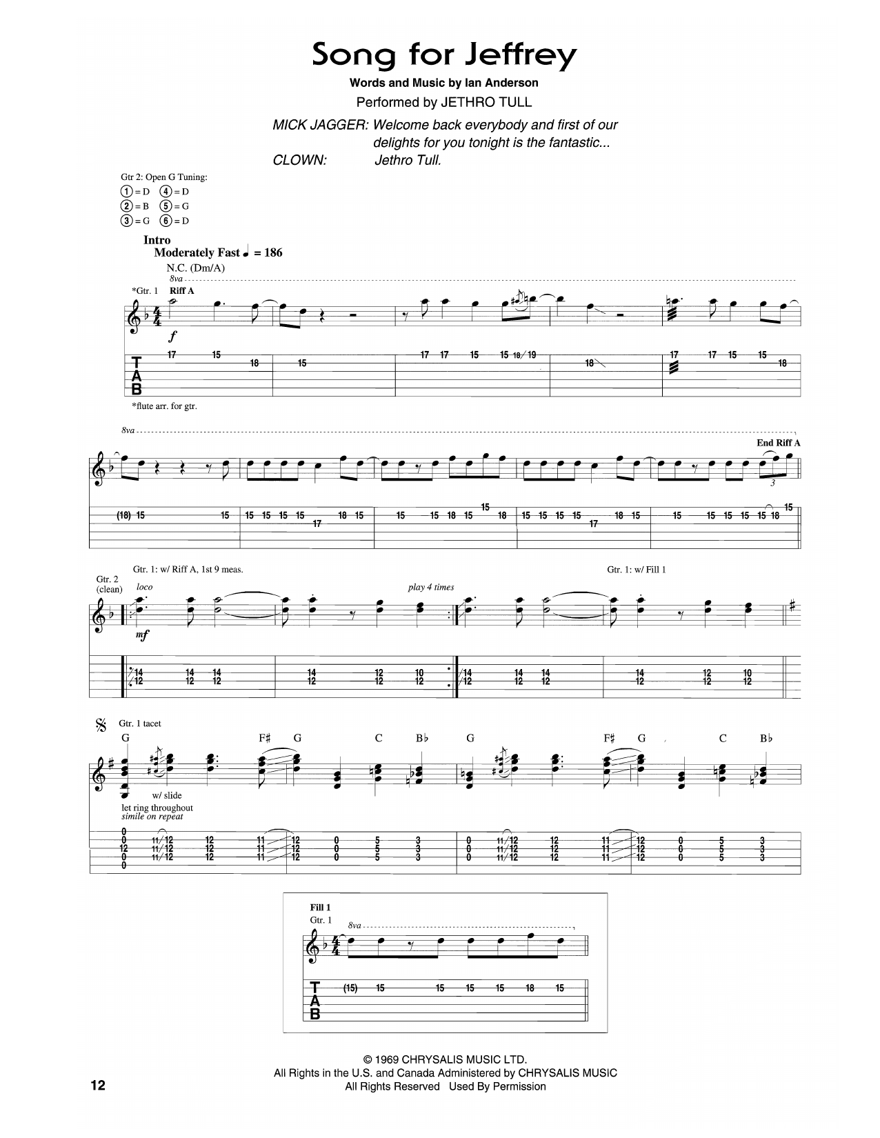 Learn to play Rolling Stones Song For Jeffrey sheet music for Guitar Tab in minutes. Price: 7.8900$ Rolling Stones Song For Jeffrey sheet music notes and chords arranged for Guitar Tab