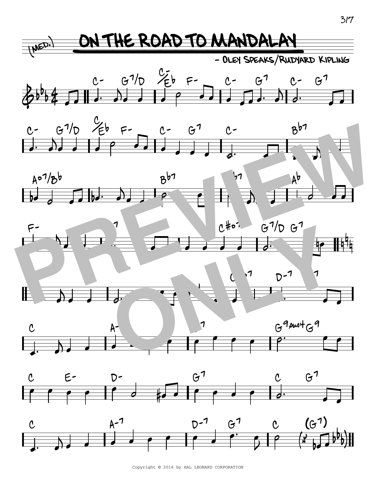Learn to play Rudyard Kipling On The Road To Mandalay sheet music for Real Book – Melody & Chords in minutes. Price: 5.9900$ Rudyard Kipling On The Road To Mandalay sheet music notes and chords arranged for Real Book – Melody & Chords