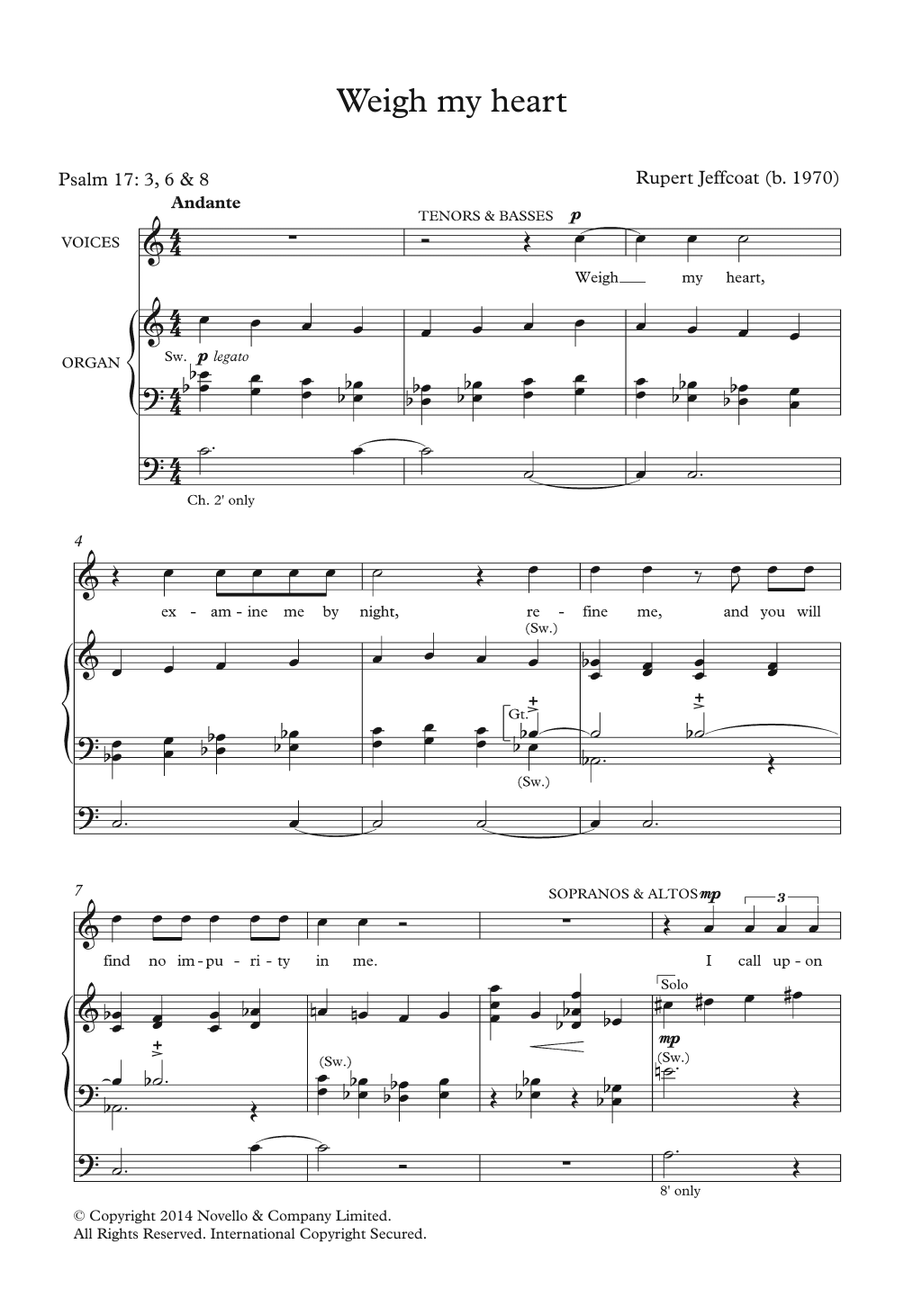 Learn to play Rupert Jeffcoat Weigh My Heart sheet music for Piano, Vocal & Guitar Chords in minutes. Price: 7.8900$ Rupert Jeffcoat Weigh My Heart sheet music notes and chords arranged for Piano, Vocal & Guitar Chords
