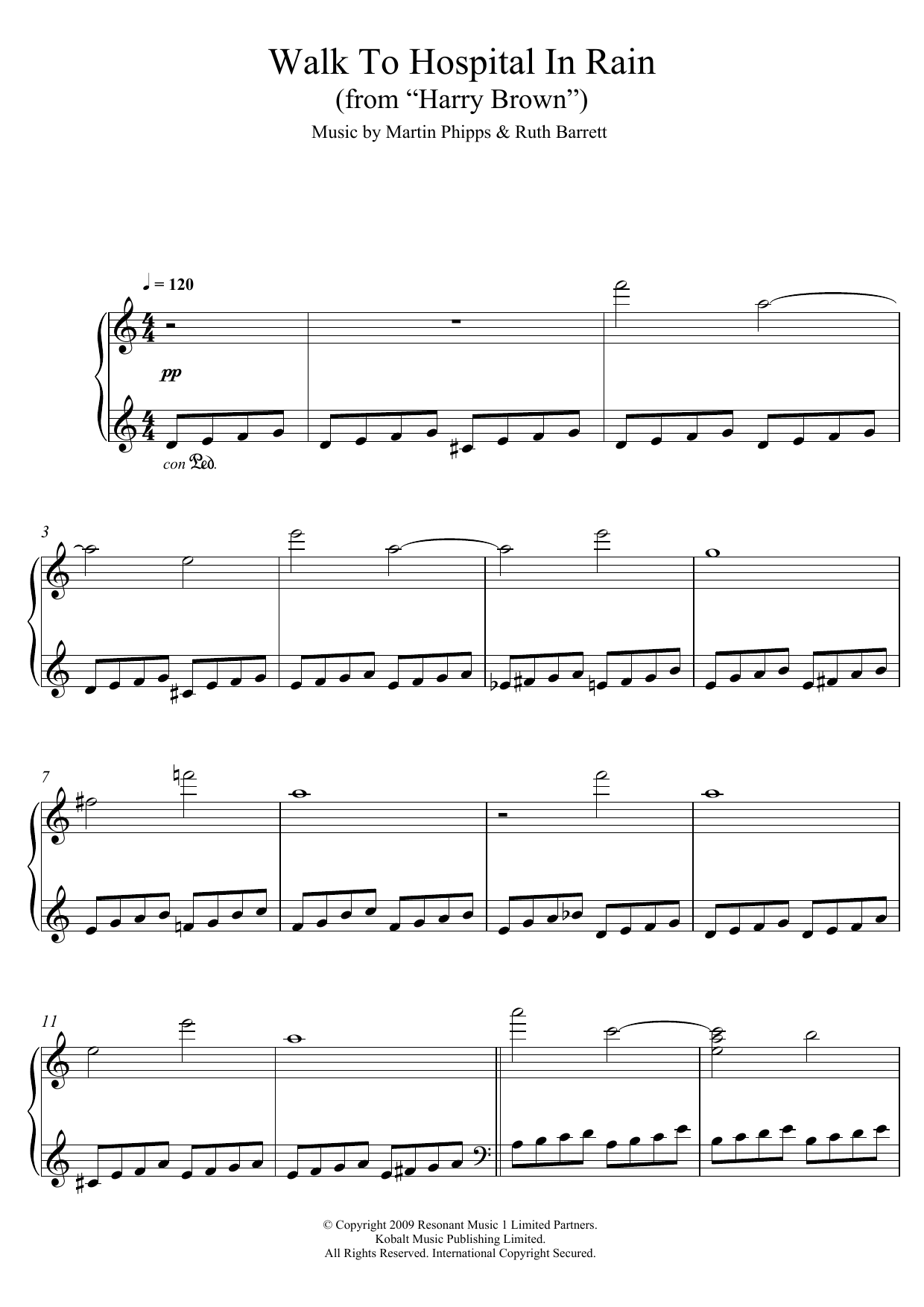 Learn to play Ruth Barrett Walk To Hospital In Rain (from Ruth Barrett Walk To Hospital In Rain (from