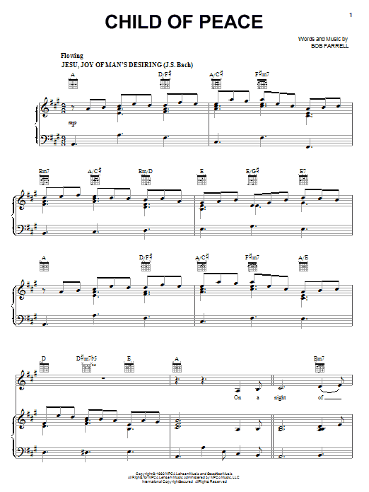 Learn to play Sandi Patty Child Of Peace sheet music for Piano, Vocal & Guitar Chords (Right-Hand Melody) in minutes. Price: 7.8900$ Sandi Patty Child Of Peace sheet music notes and chords arranged for Piano, Vocal & Guitar Chords (Right-Hand Melody)