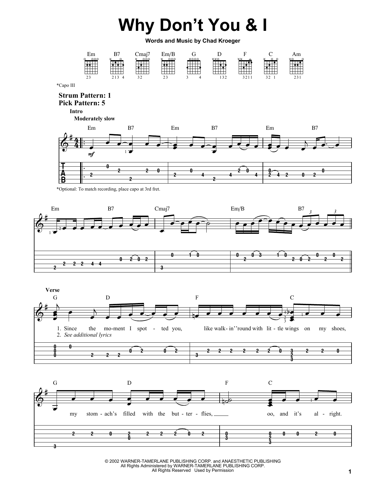 Santana Why Don't You & I sheet music notes and chords. Download Printable PDF.