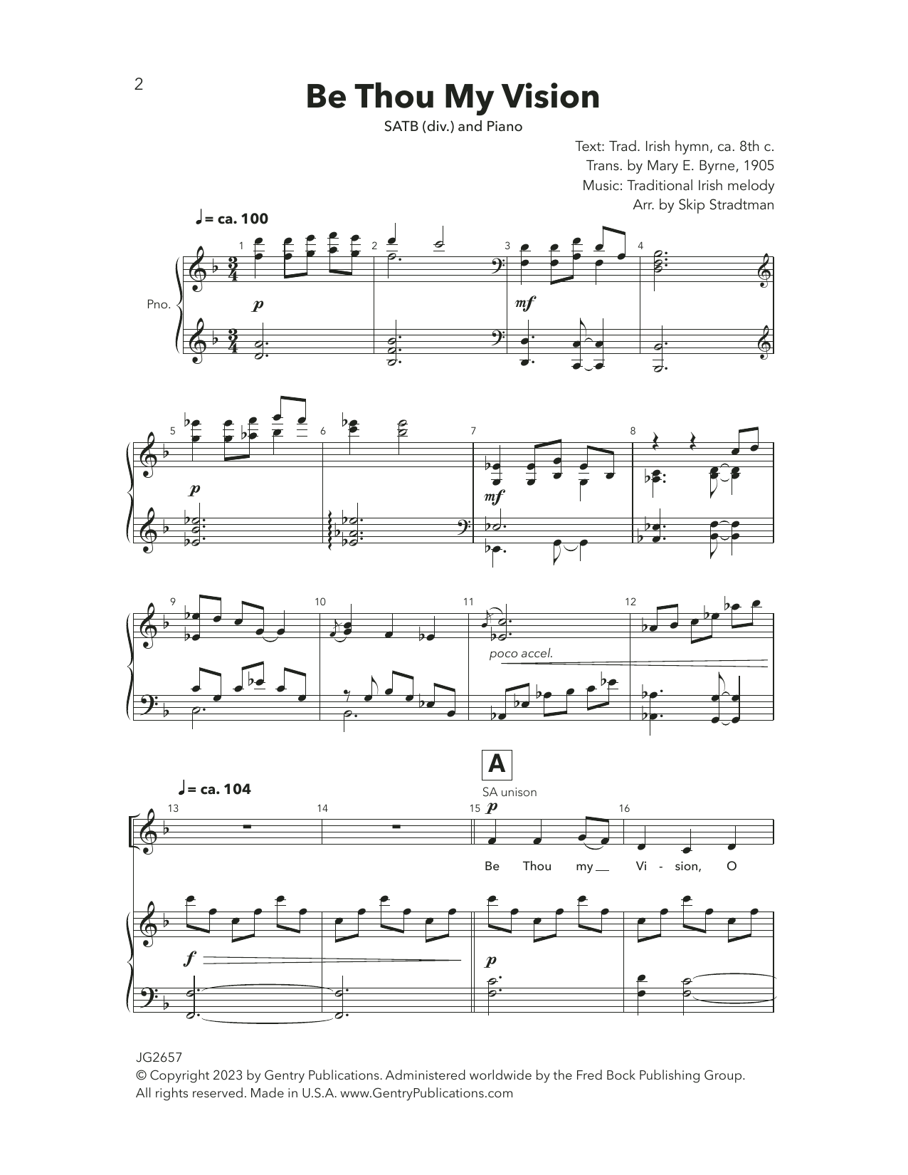 Learn to play Skip Stradtman Be Thou My Vision sheet music for SATB Choir in minutes. Price: 3.9900$ Skip Stradtman Be Thou My Vision sheet music notes and chords arranged for SATB Choir
