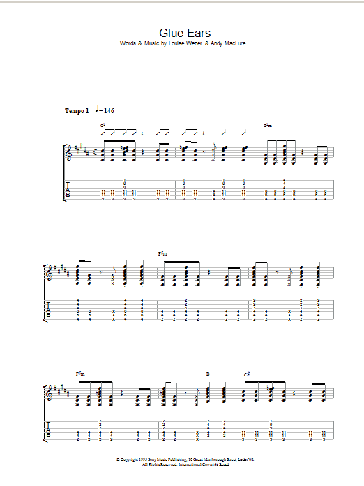 Learn to play Sleeper Glue Ears sheet music for Guitar Tab in minutes. Price: 7.8900$ Sleeper Glue Ears sheet music notes and chords arranged for Guitar Tab