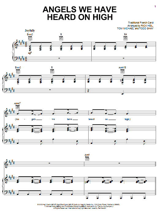 Learn to play SONICFLOOd Angels We Have Heard On High sheet music for Piano, Vocal & Guitar Chords (Right-Hand Melody) in minutes. Price: 7.8900$ SONICFLOOd Angels We Have Heard On High sheet music notes and chords arranged for Piano, Vocal & Guitar Chords (Right-Hand Melody)