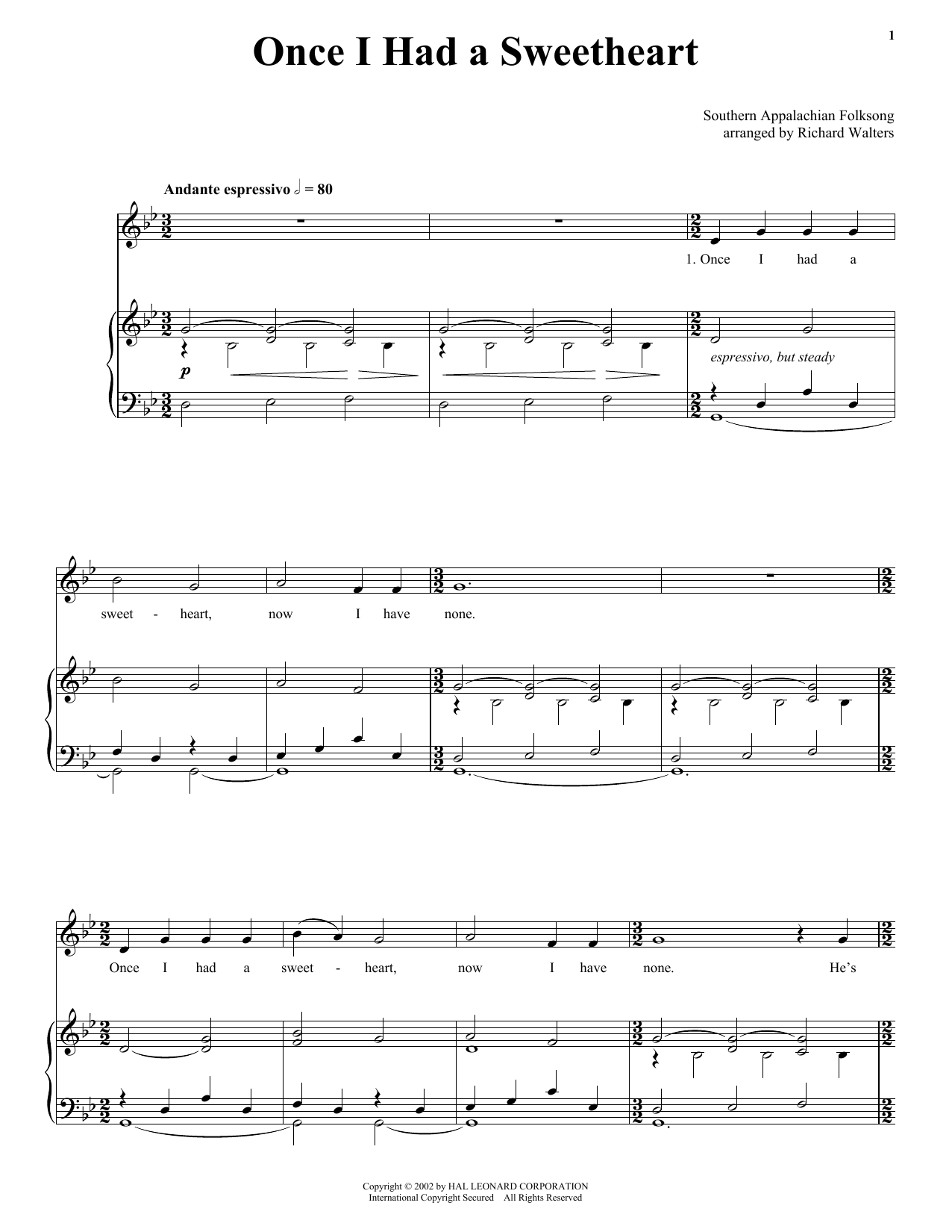 Learn to play Traditional American Folksong Once I Had A Sweetheart sheet music for Piano, Vocal & Guitar Chords (Right-Hand Melody) in minutes. Price: 7.8900$ Traditional American Folksong Once I Had A Sweetheart sheet music notes and chords arranged for Piano, Vocal & Guitar Chords (Right-Hand Melody)