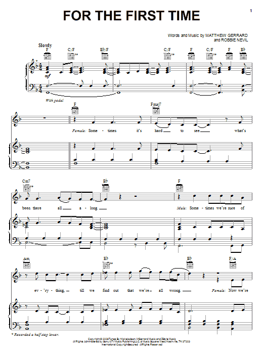 Learn to play Spectacular! (Movie) For The First Time sheet music for Piano, Vocal & Guitar Chords (Right-Hand Melody) in minutes. Price: 7.8900$ Spectacular! (Movie) For The First Time sheet music notes and chords arranged for Piano, Vocal & Guitar Chords (Right-Hand Melody)