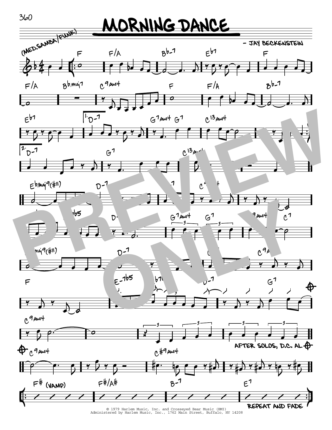 Spyro Gyra Morning Dance sheet music notes and chords. Download Printable PDF.