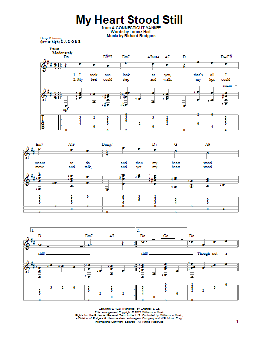 Stan Getz My Heart Stood Still sheet music notes and chords. Download Printable PDF.