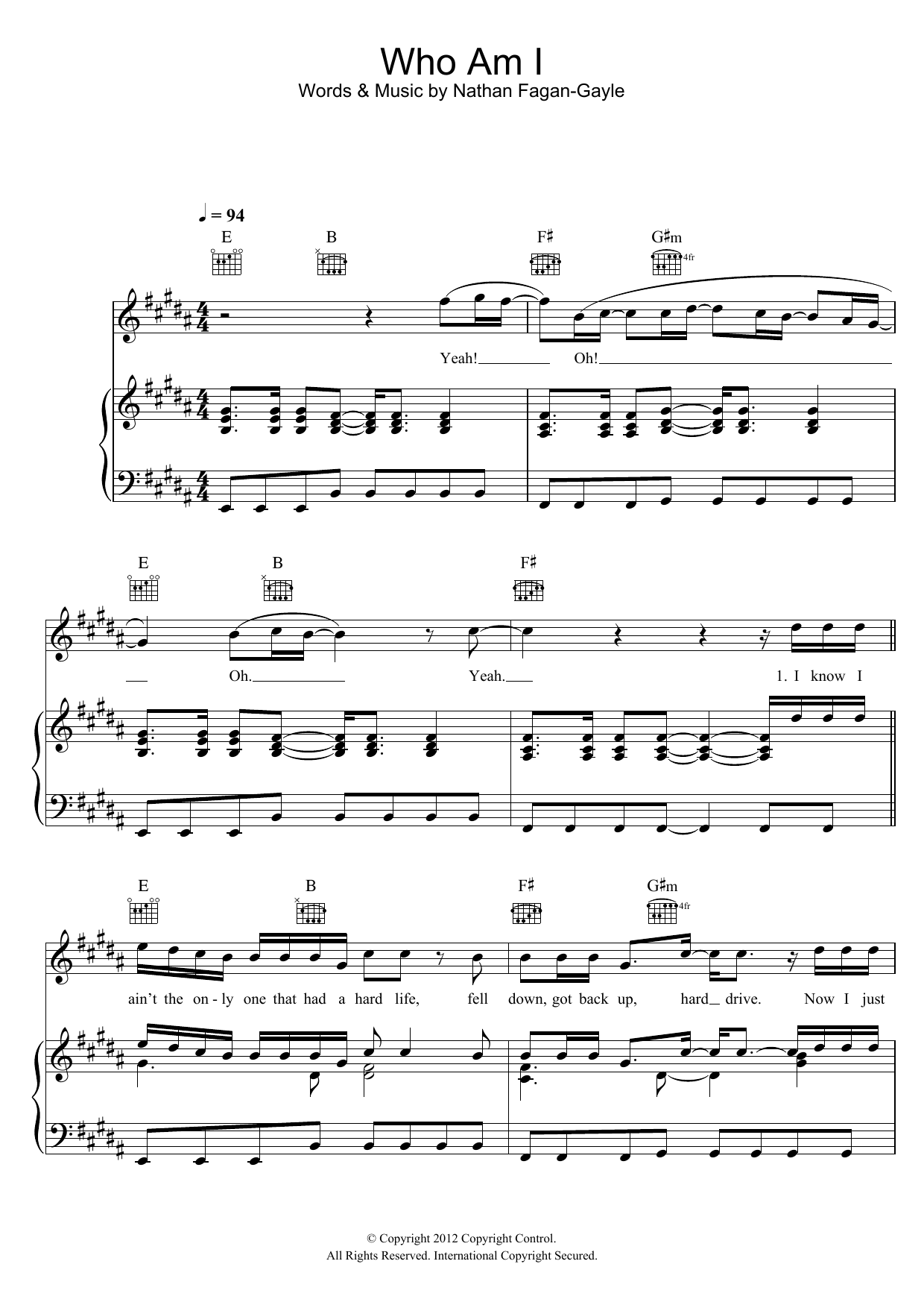 Learn to play Starboy Nathan Who Am I sheet music for Piano, Vocal & Guitar Chords in minutes. Price: 7.8900$ Starboy Nathan Who Am I sheet music notes and chords arranged for Piano, Vocal & Guitar Chords
