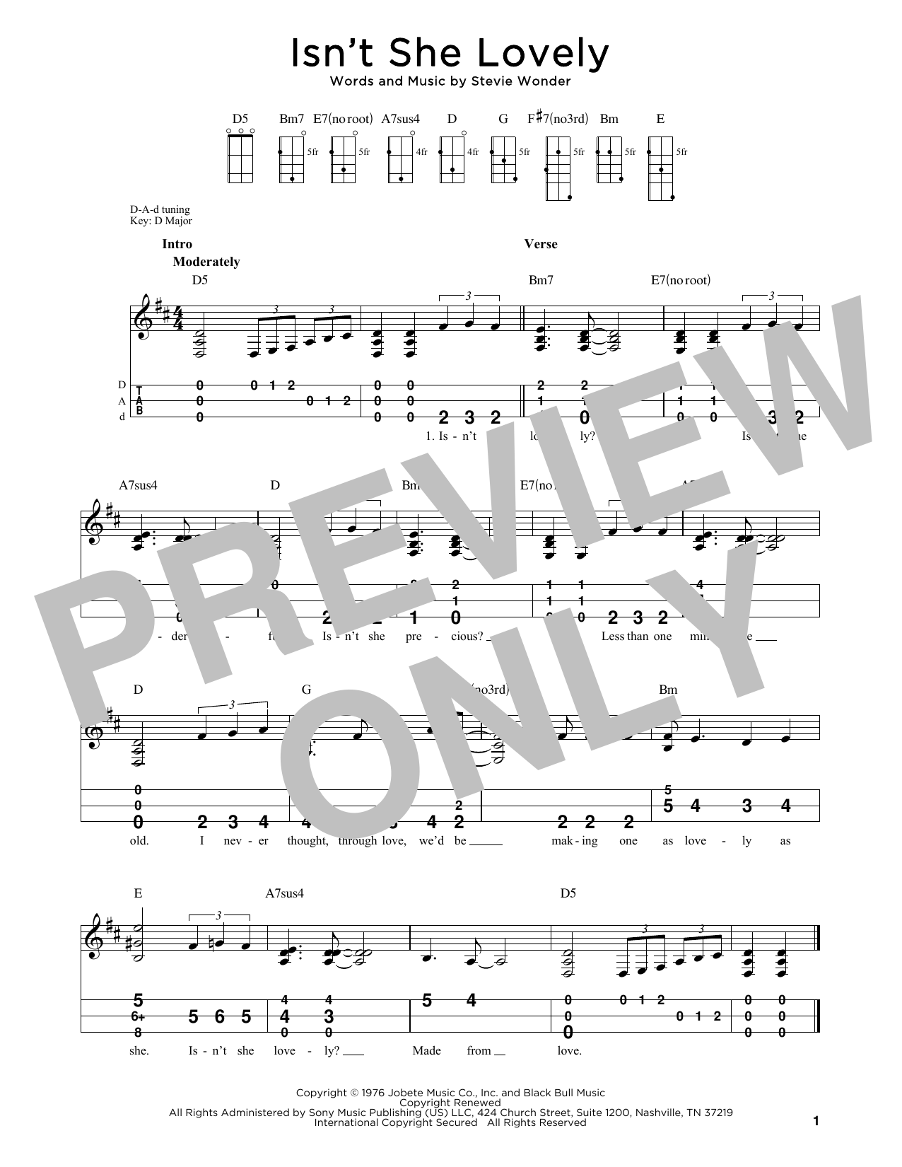 Stevie Wonder Isn't She Lovely (arr. Steven B. Eulberg) sheet music notes and chords. Download Printable PDF.