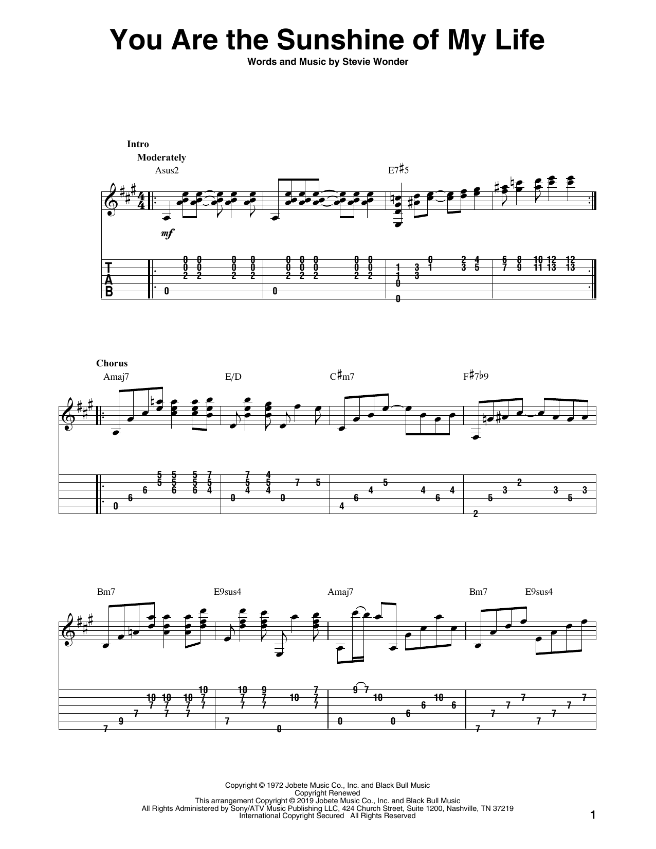 Stevie Wonder You Are The Sunshine Of My Life (arr. Bill LaFleur) sheet music notes and chords. Download Printable PDF.