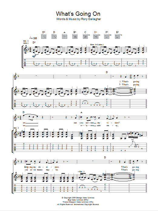 Taste What's Going On sheet music notes and chords. Download Printable PDF.