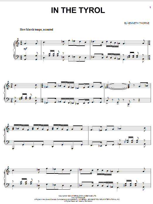 Learn to play The Beatles In The Tyrol sheet music for Piano, Vocal & Guitar Chords (Right-Hand Melody) in minutes. Price: 7.8900$ The Beatles In The Tyrol sheet music notes and chords arranged for Piano, Vocal & Guitar Chords (Right-Hand Melody)