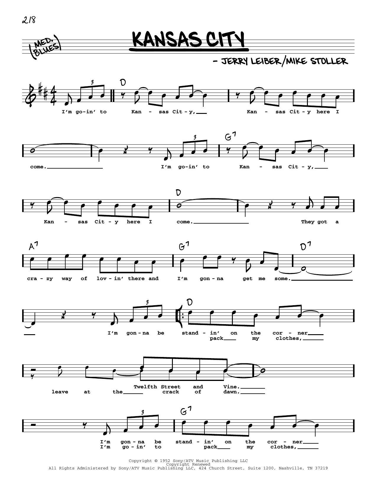 Learn to play The Beatles Kansas City (High Voice) sheet music for Real Book – Melody, Lyrics & Chords in minutes. Price: 5.9900$ The Beatles Kansas City (High Voice) sheet music notes and chords arranged for Real Book – Melody, Lyrics & Chords