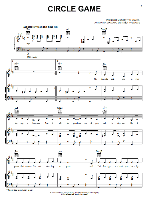 Learn to play The Cheetah Girls Circle Game sheet music for Piano, Vocal & Guitar Chords (Right-Hand Melody) in minutes. Price: 7.8900$ The Cheetah Girls Circle Game sheet music notes and chords arranged for Piano, Vocal & Guitar Chords (Right-Hand Melody)