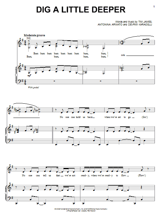 Learn to play The Cheetah Girls Dig A Little Deeper sheet music for Piano, Vocal & Guitar Chords (Right-Hand Melody) in minutes. Price: 7.8900$ The Cheetah Girls Dig A Little Deeper sheet music notes and chords arranged for Piano, Vocal & Guitar Chords (Right-Hand Melody)