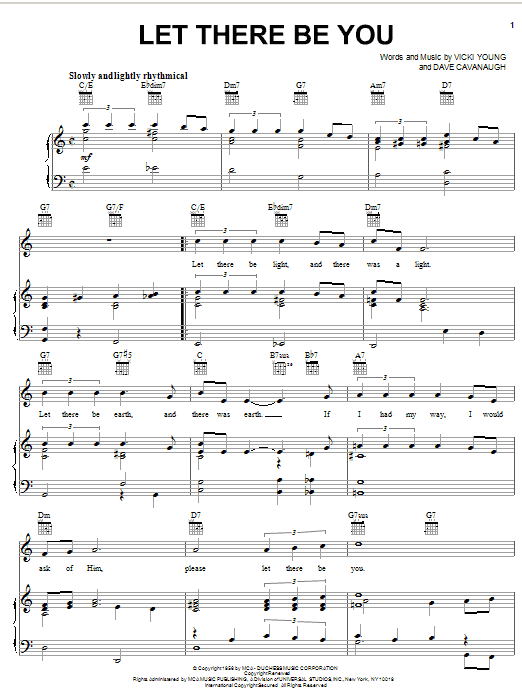 Learn to play The Five Keys Let There Be You sheet music for Piano, Vocal & Guitar Chords (Right-Hand Melody) in minutes. Price: 7.8900$ The Five Keys Let There Be You sheet music notes and chords arranged for Piano, Vocal & Guitar Chords (Right-Hand Melody)