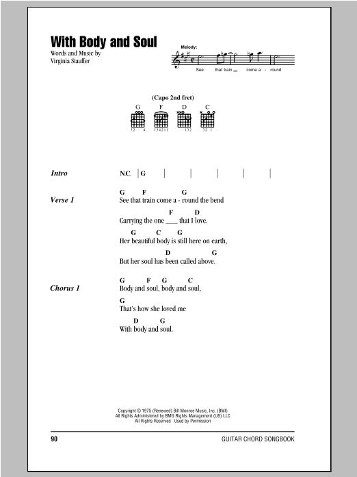 The Kentucky Headhunters With Body And Soul sheet music notes and chords. Download Printable PDF.