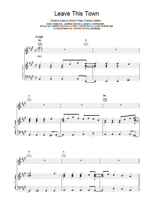 Learn to play The Levellers Leave This Town sheet music for Piano, Vocal & Guitar Chords in minutes. Price: 7.8900$ The Levellers Leave This Town sheet music notes and chords arranged for Piano, Vocal & Guitar Chords