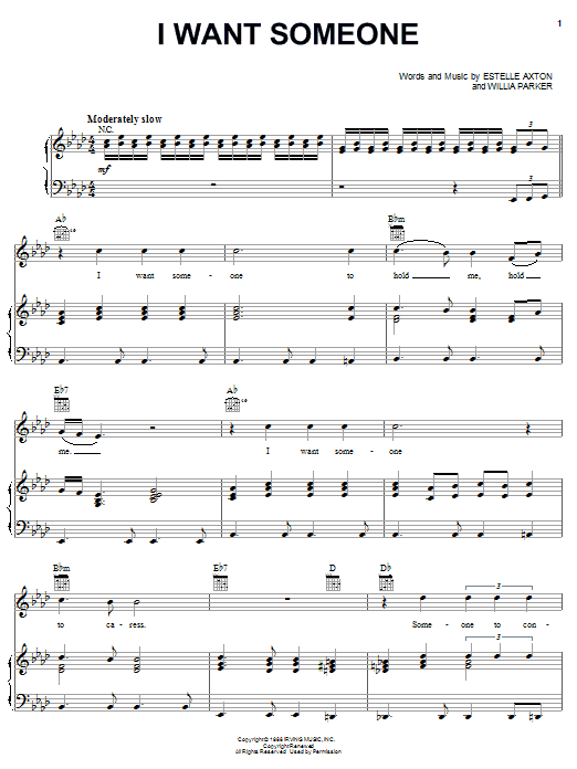 Learn to play The Mad Lads I Want Someone sheet music for Real Book – Melody & Chords in minutes. Price: 5.9900$ The Mad Lads I Want Someone sheet music notes and chords arranged for Real Book – Melody & Chords