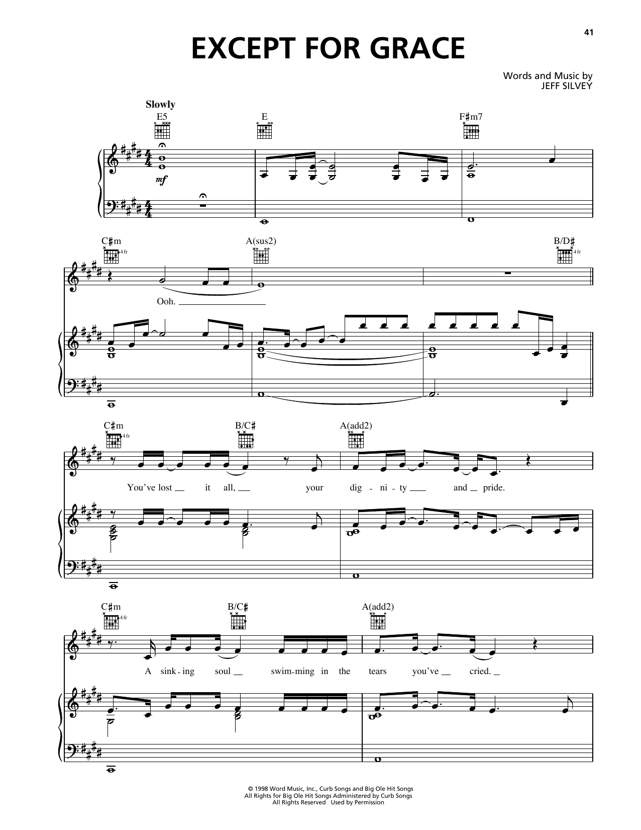 Learn to play The Martins Except For Grace sheet music for Piano, Vocal & Guitar Chords (Right-Hand Melody) in minutes. Price: 7.8900$ The Martins Except For Grace sheet music notes and chords arranged for Piano, Vocal & Guitar Chords (Right-Hand Melody)