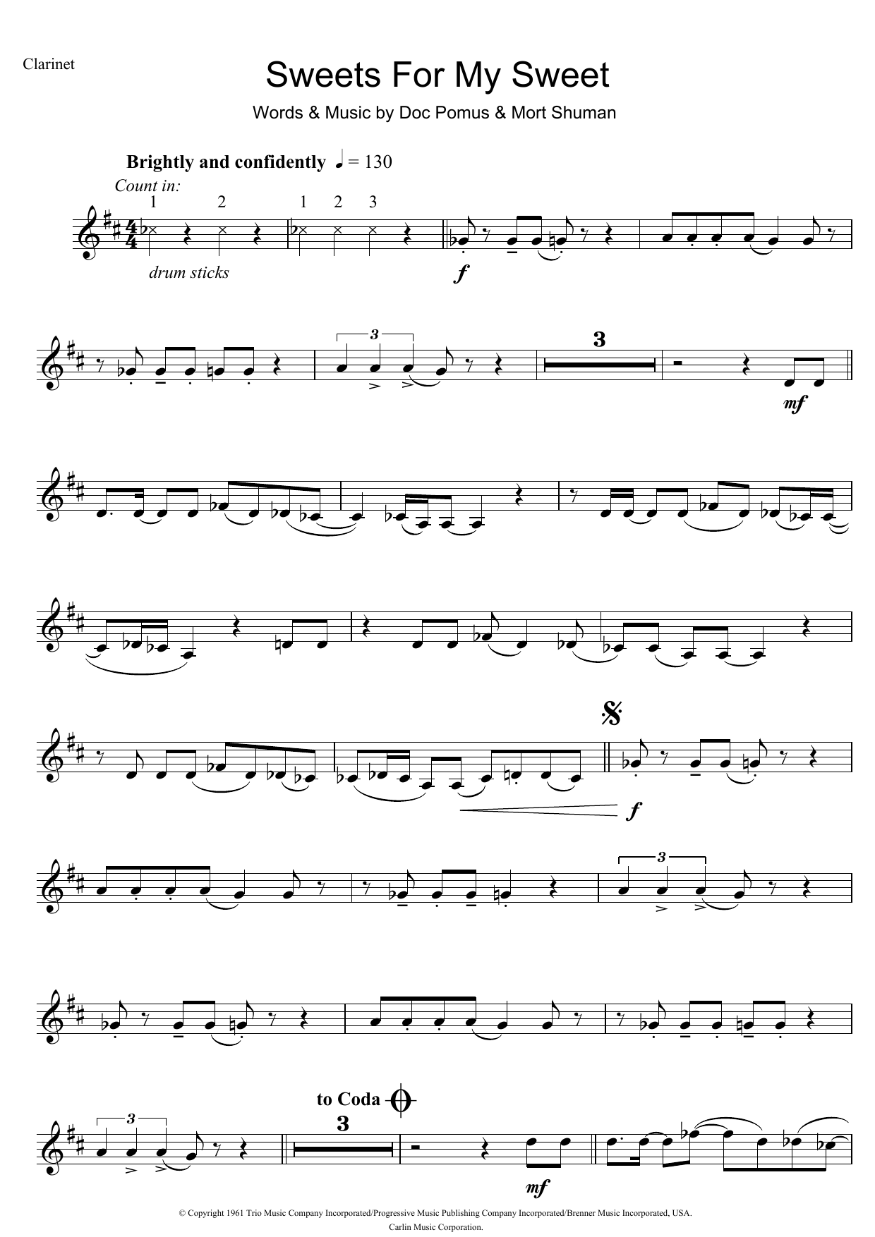 The Searchers Sweets For My Sweet sheet music notes and chords. Download Printable PDF.