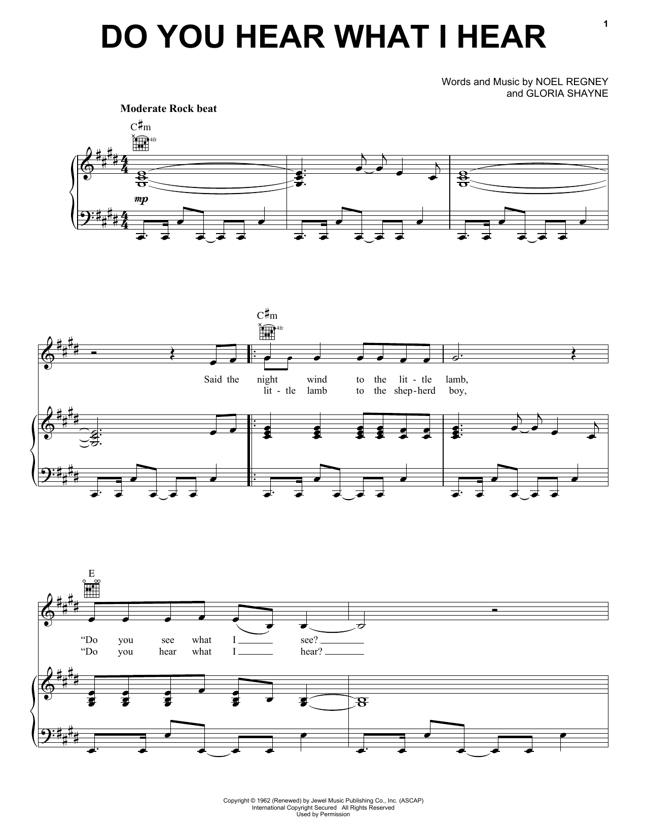 Third Day Do You Hear What I Hear sheet music notes and chords. Download Printable PDF.