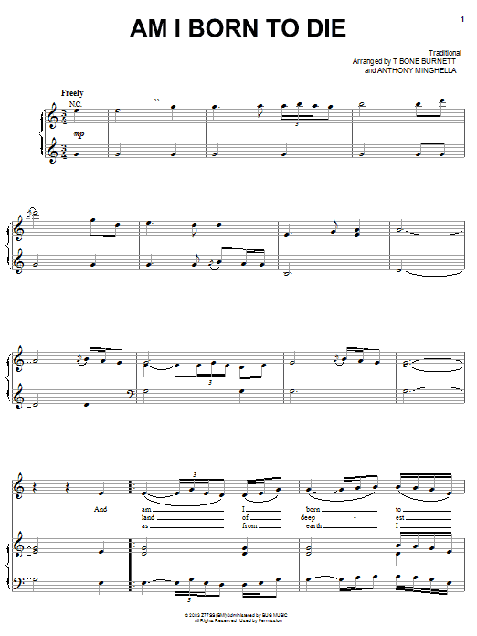 Learn to play Tim Eriksen Am I Born To Die sheet music for Piano, Vocal & Guitar Chords (Right-Hand Melody) in minutes. Price: 7.8900$ Tim Eriksen Am I Born To Die sheet music notes and chords arranged for Piano, Vocal & Guitar Chords (Right-Hand Melody)