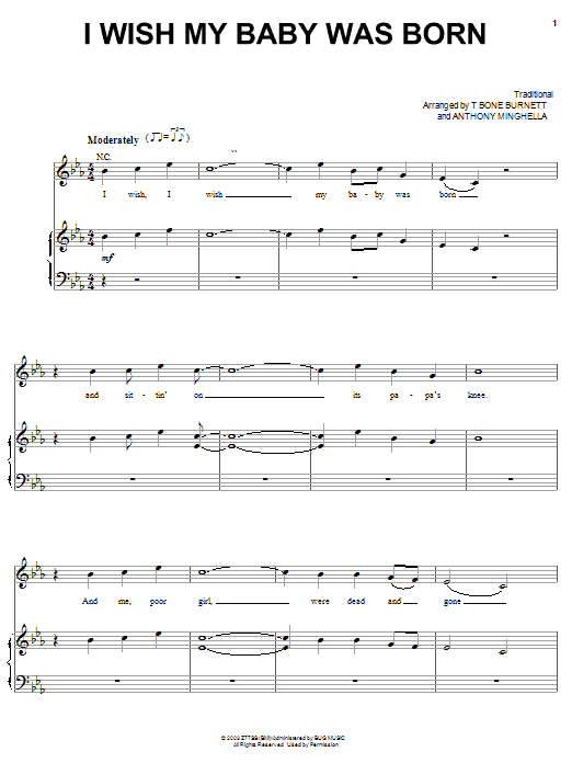 Learn to play Tim Eriksen I Wish My Baby Was Born sheet music for Piano, Vocal & Guitar Chords (Right-Hand Melody) in minutes. Price: 7.8900$ Tim Eriksen I Wish My Baby Was Born sheet music notes and chords arranged for Piano, Vocal & Guitar Chords (Right-Hand Melody)