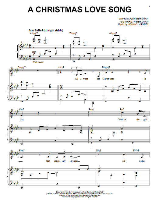 Learn to play Tony Bennett A Christmas Love Song sheet music for Piano & Vocal in minutes. Price: 7.8900$ Tony Bennett A Christmas Love Song sheet music notes and chords arranged for Piano & Vocal