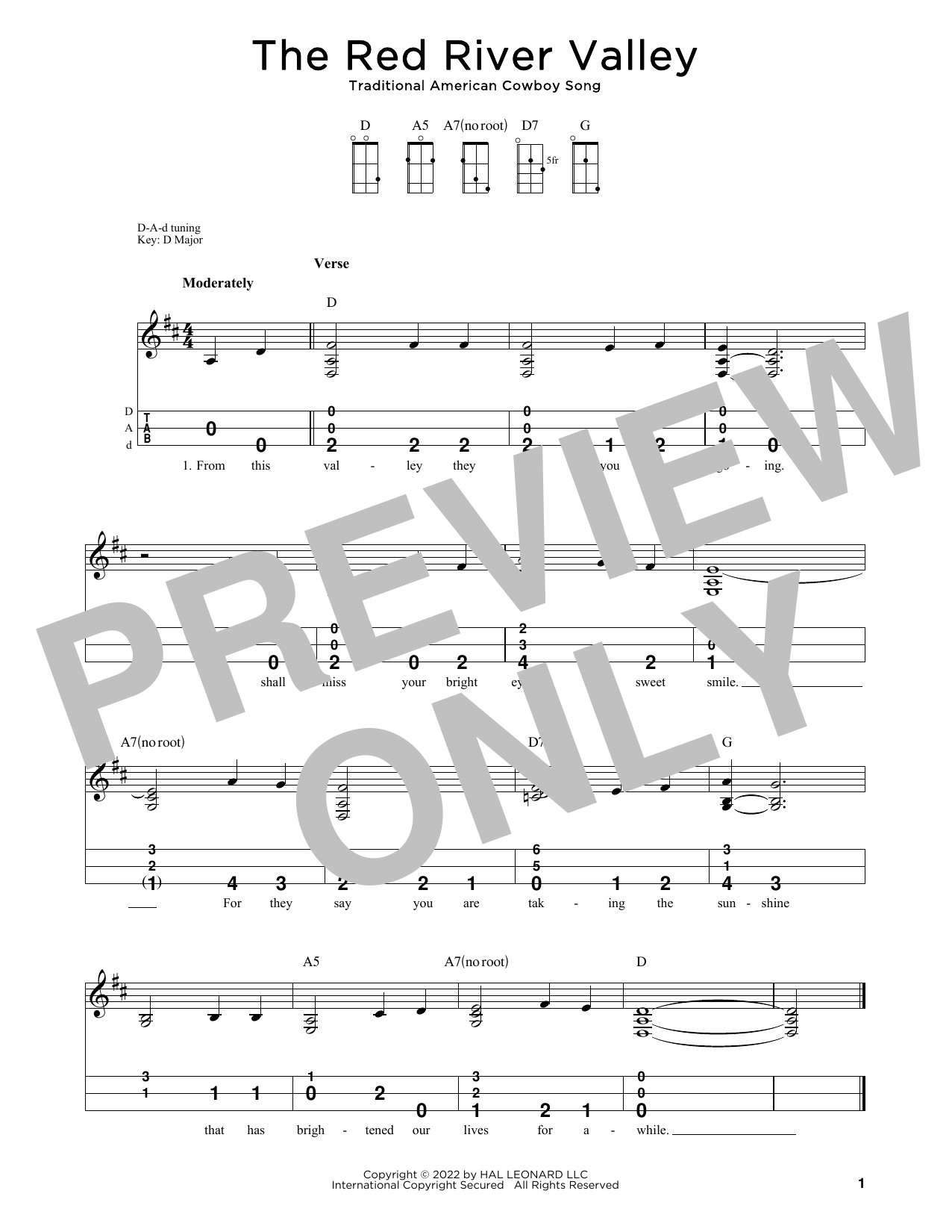 Traditional American Cowboy Song The Red River Valley (arr. Steven B. Eulberg) sheet music notes and chords. Download Printable PDF.