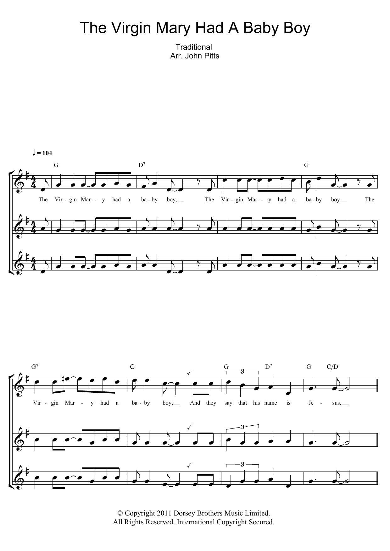 Learn to play Christmas Carol The Virgin Mary Had A Baby Boy sheet music for Recorder in minutes. Price: 6.9900$ Christmas Carol The Virgin Mary Had A Baby Boy sheet music notes and chords arranged for Recorder