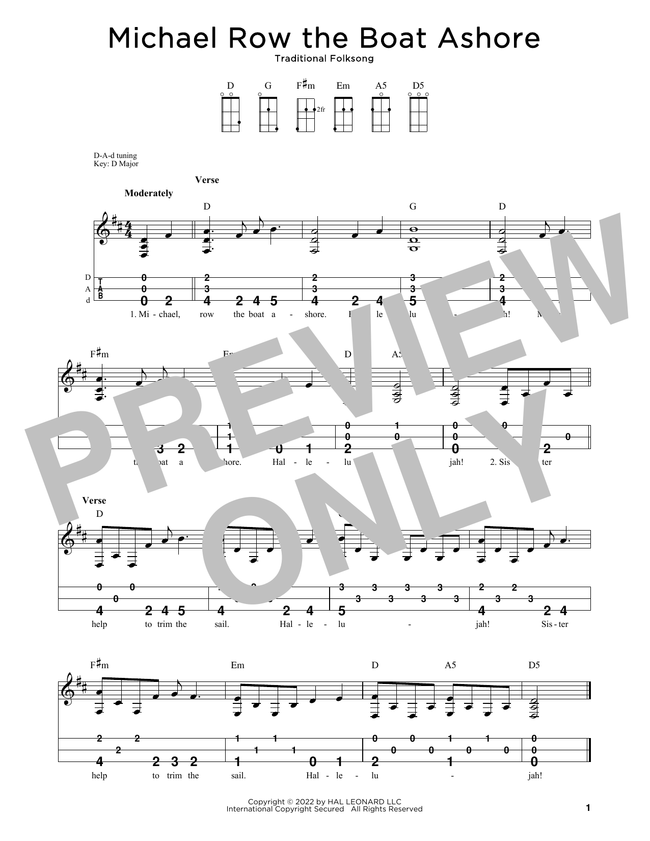 Traditional Folksong Michael Row The Boat Ashore (arr. Steven B. Eulberg) sheet music notes and chords. Download Printable PDF.