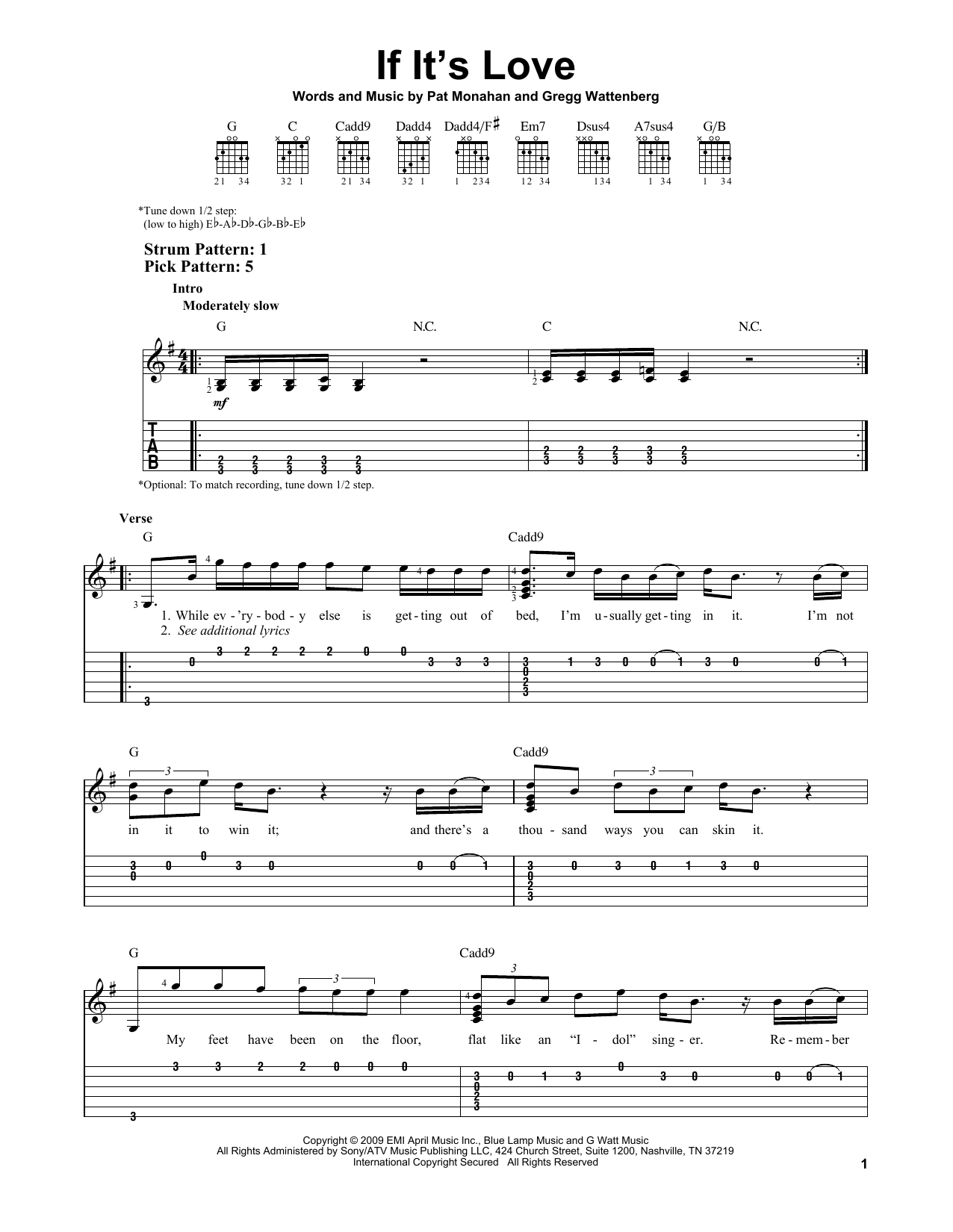 Train If It's Love sheet music notes and chords. Download Printable PDF.