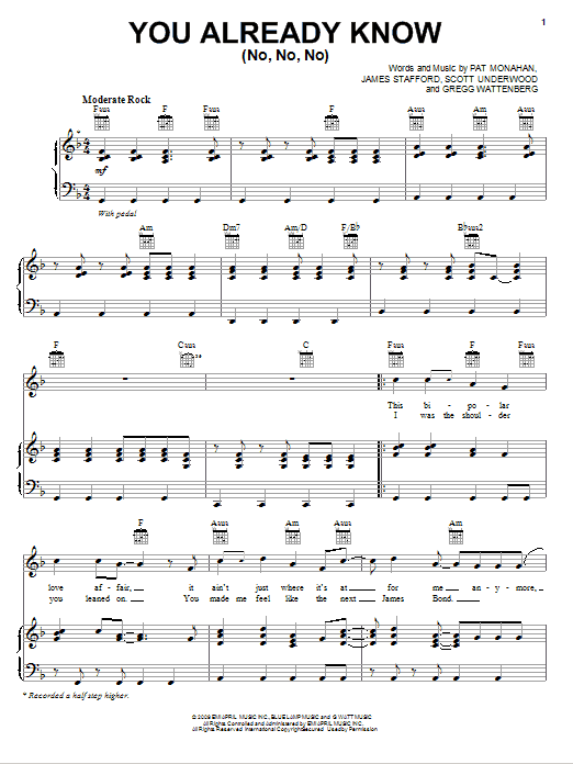 Learn to play Train You Already Know (No, No, No) sheet music for Piano, Vocal & Guitar Chords (Right-Hand Melody) in minutes. Price: 7.8900$ Train You Already Know (No, No, No) sheet music notes and chords arranged for Piano, Vocal & Guitar Chords (Right-Hand Melody)