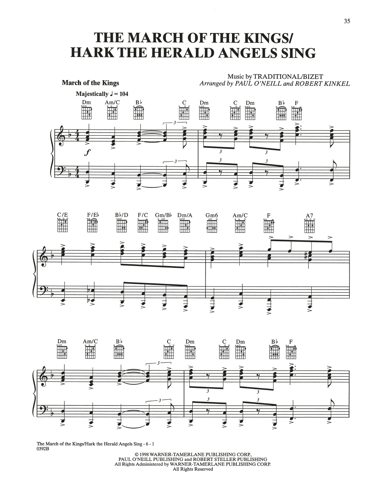 Learn to play Trans-Siberian Orchestra The March Of The Kings / Hark The Herald Angels Sing sheet music for Piano Solo in minutes. Price: 7.8900$ Trans-Siberian Orchestra The March Of The Kings / Hark The Herald Angels Sing sheet music notes and chords arranged for Piano Solo