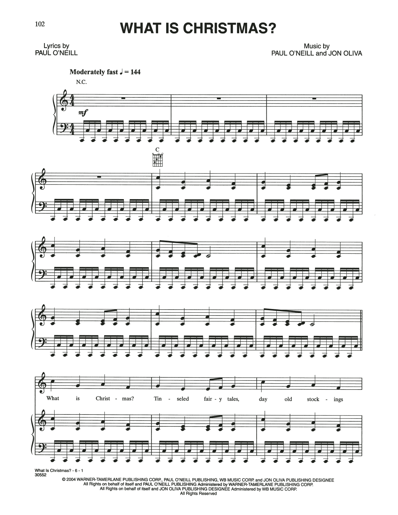 Learn to play Trans-Siberian Orchestra What Is Christmas? sheet music for Piano, Vocal & Guitar Chords (Right-Hand Melody) in minutes. Price: 6.9900$ Trans-Siberian Orchestra What Is Christmas? sheet music notes and chords arranged for Piano, Vocal & Guitar Chords (Right-Hand Melody)