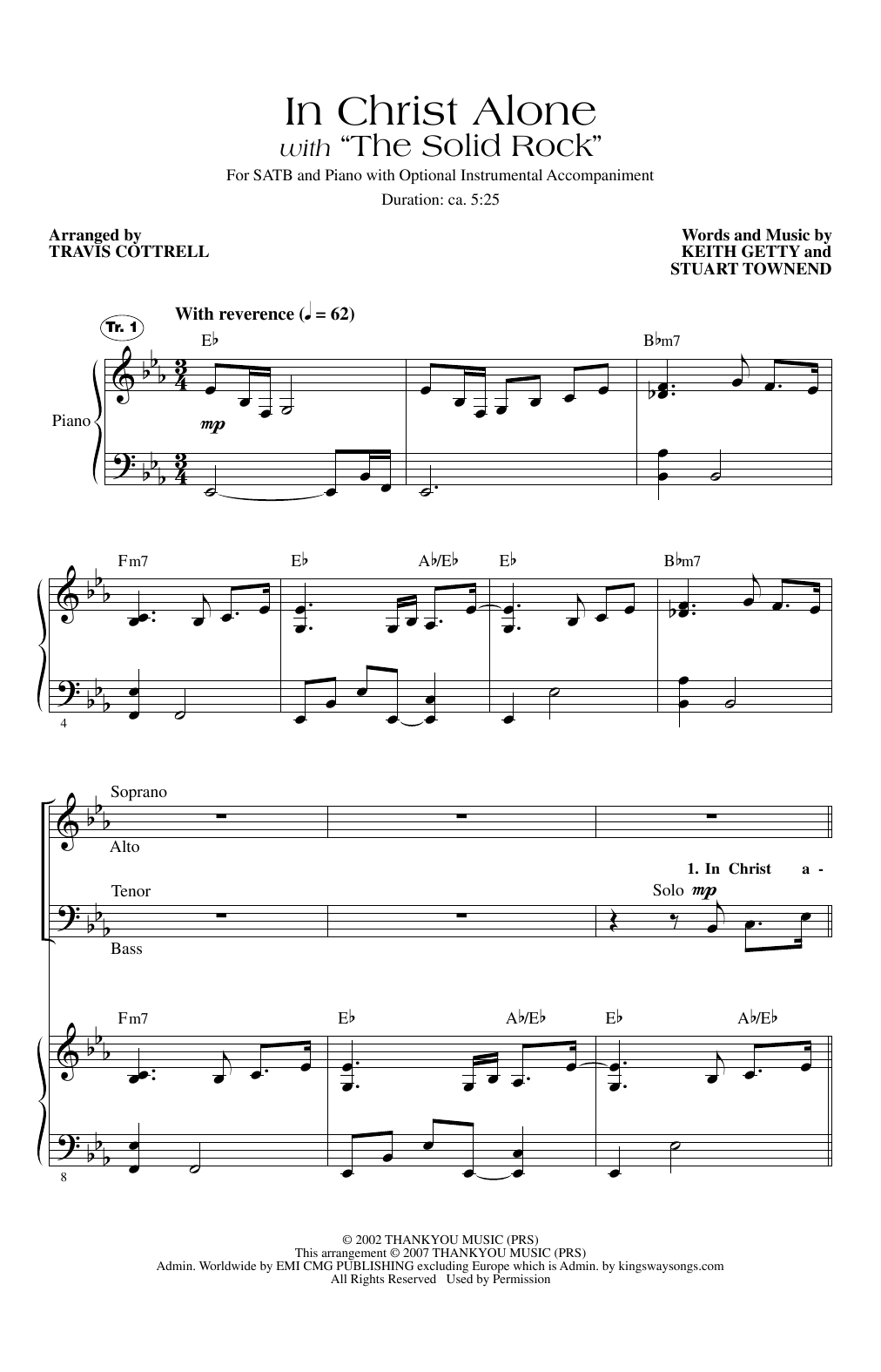 Learn to play Travis Cottrell In Christ Alone (with Travis Cottrell In Christ Alone (with