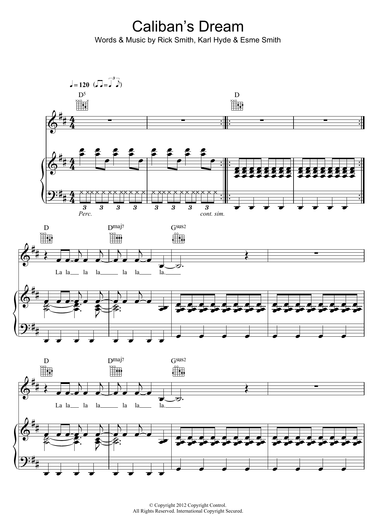 Learn to play Underworld Caliban's Dream sheet music for Piano, Vocal & Guitar Chords in minutes. Price: 7.8900$ Underworld Caliban's Dream sheet music notes and chords arranged for Piano, Vocal & Guitar Chords