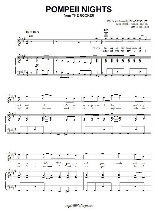 Learn to play Vesuvius Pompeii Nights sheet music for Piano, Vocal & Guitar Chords (Right-Hand Melody) in minutes. Price: 7.8900$ Vesuvius Pompeii Nights sheet music notes and chords arranged for Piano, Vocal & Guitar Chords (Right-Hand Melody)