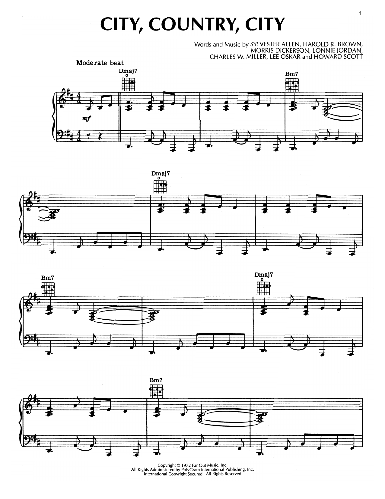 Learn to play War City, Country, City sheet music for Piano, Vocal & Guitar Chords (Right-Hand Melody) in minutes. Price: 7.8900$ War City, Country, City sheet music notes and chords arranged for Piano, Vocal & Guitar Chords (Right-Hand Melody)