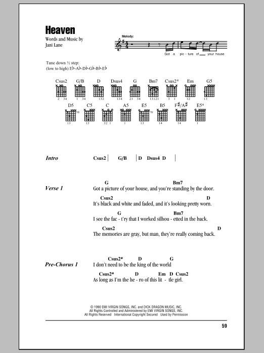 Warrant Heaven sheet music notes and chords. Download Printable PDF.