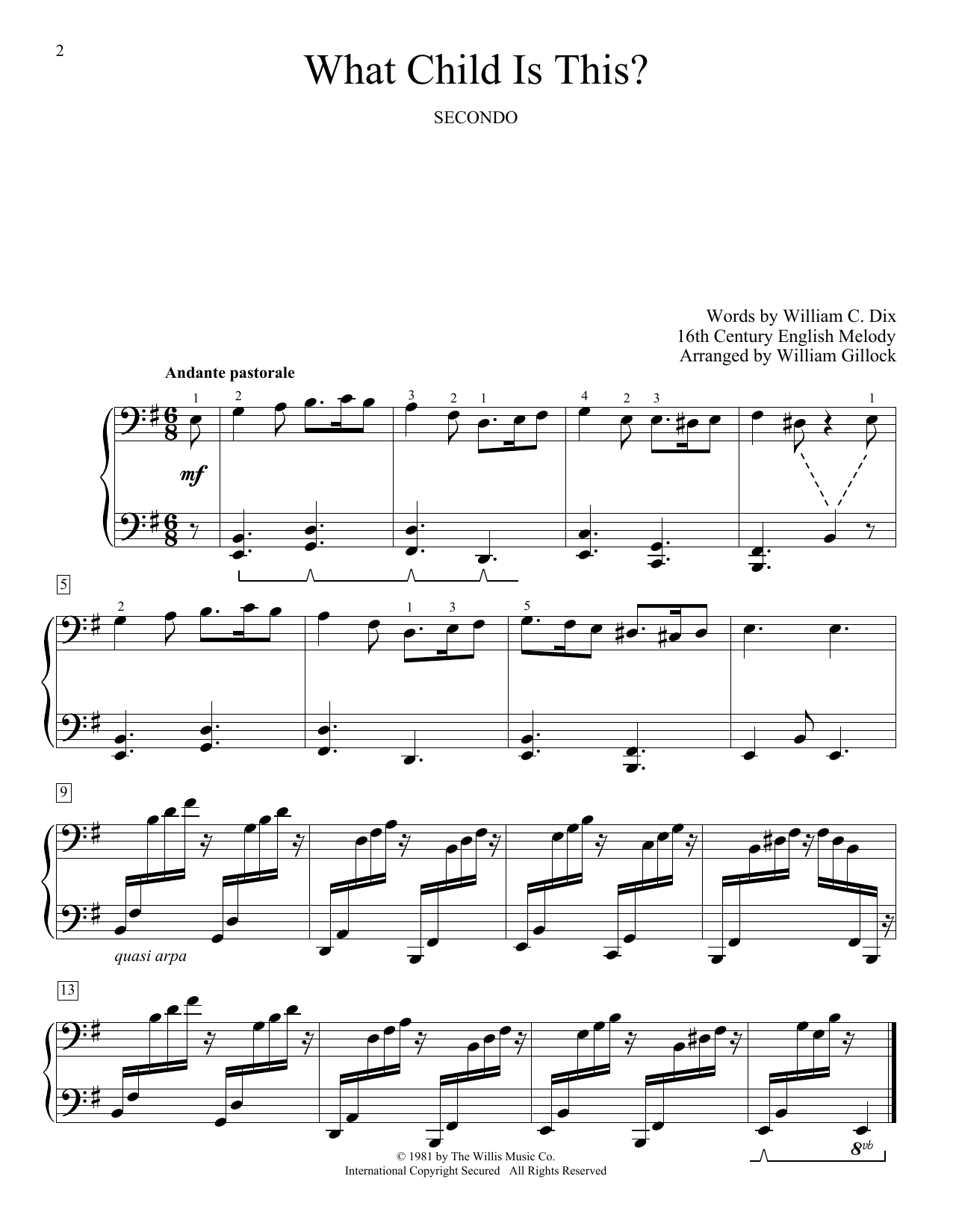 Christmas Carol What Child Is This? sheet music notes and chords. Download Printable PDF.