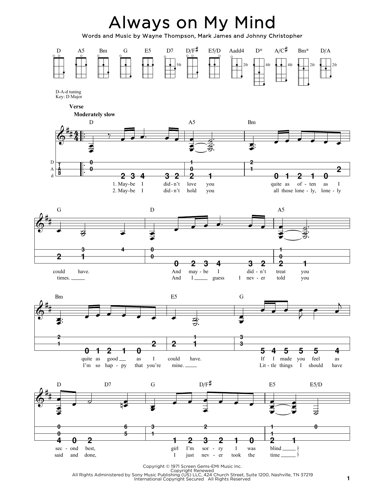 Willie Nelson Always On My Mind (arr. Steven B. Eulberg) sheet music notes and chords. Download Printable PDF.