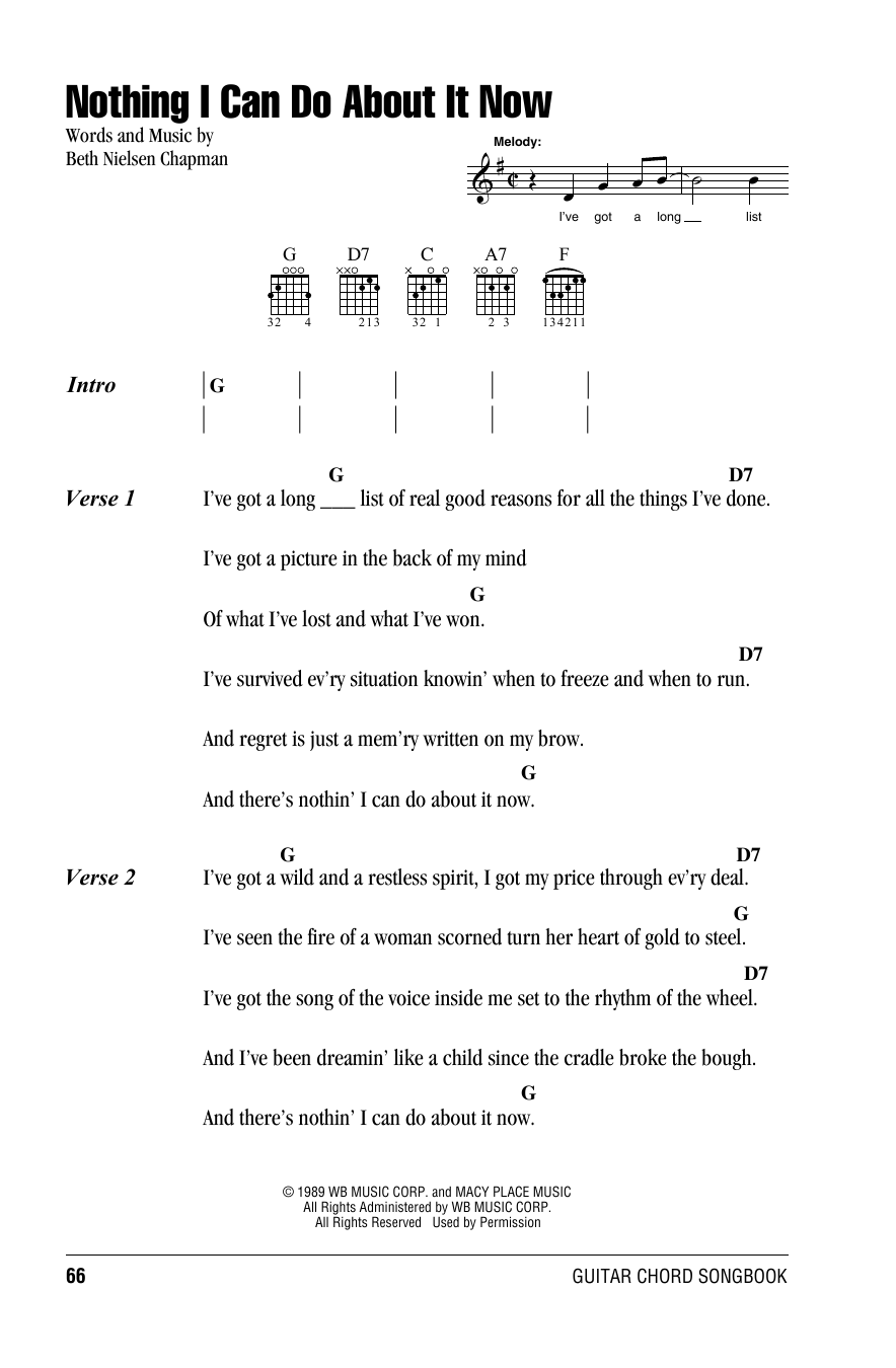 Willie Nelson Nothing I Can Do About It Now sheet music notes and chords. Download Printable PDF.