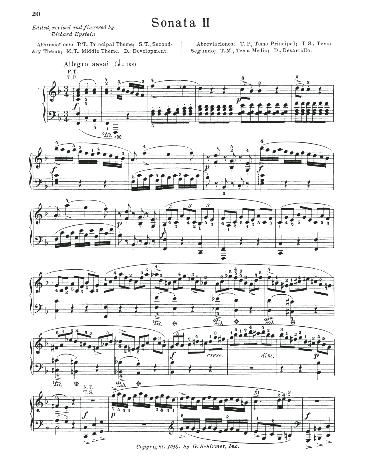 Wolfgang Amadeus Mozart Sonata In F Major, K. 280 sheet music notes and chords. Download Printable PDF.