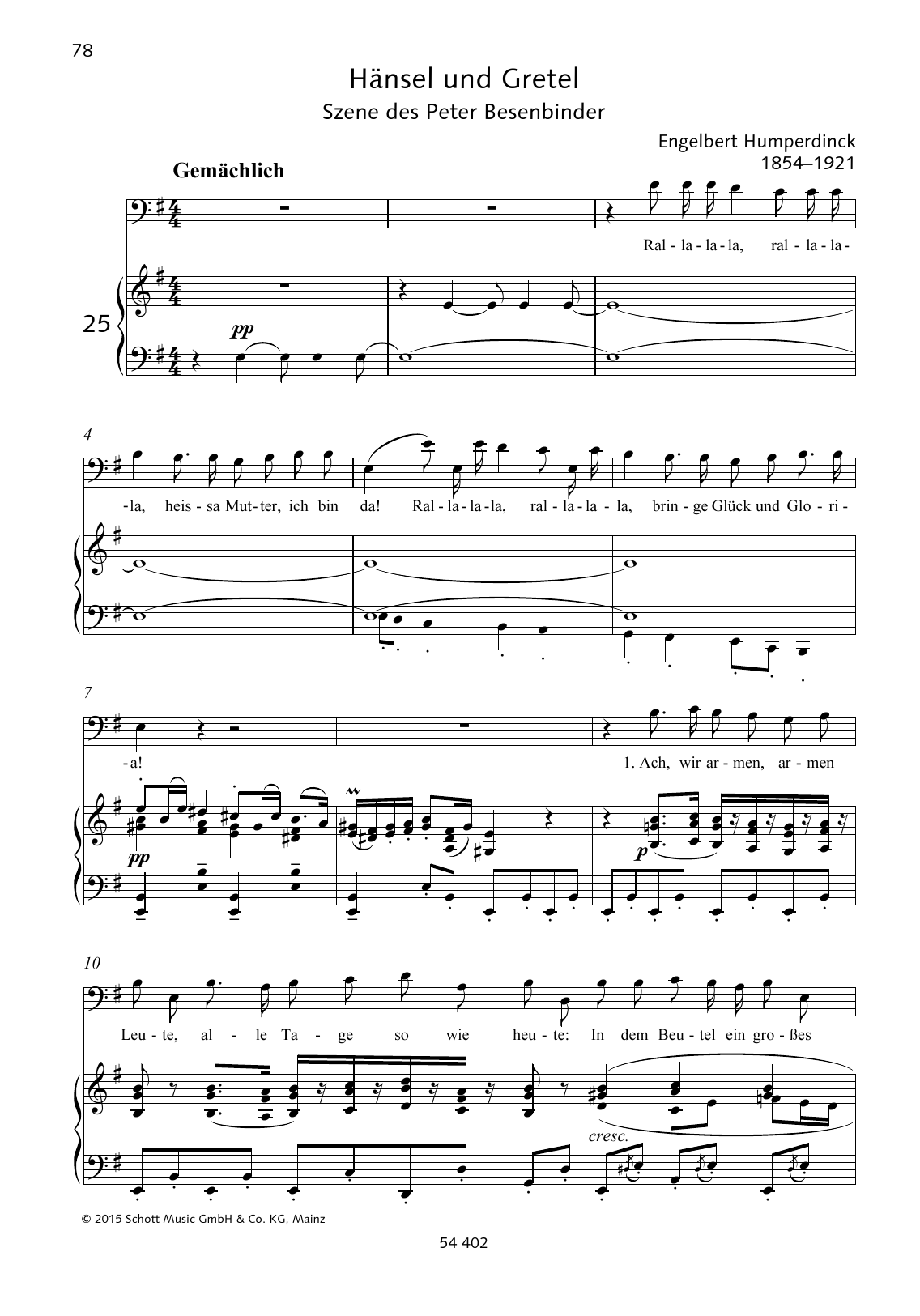 Wolfgang Birtel Rallala, heissa Mutter / Ach, wir armen, armen Leute sheet music notes and chords. Download Printable PDF.