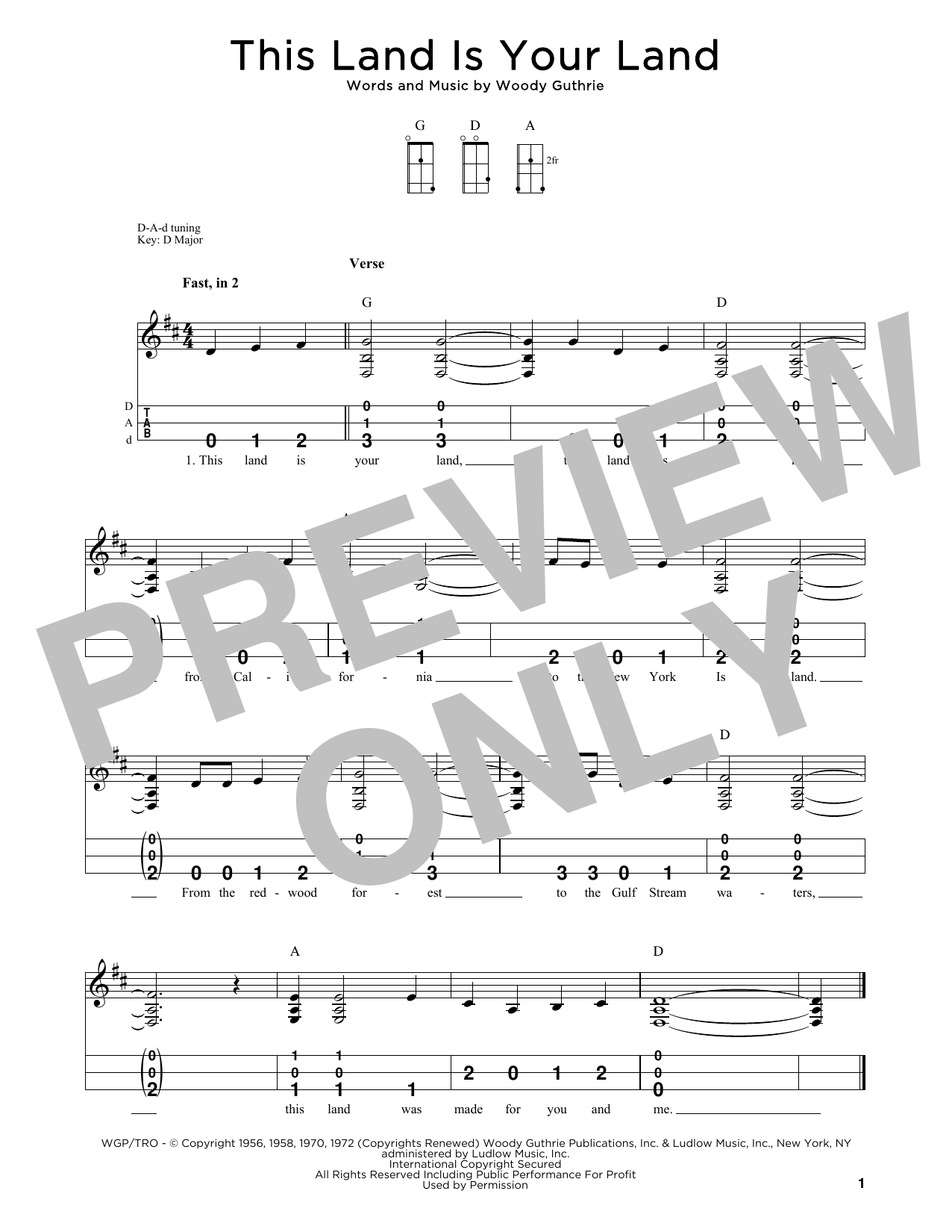 Woody Guthrie This Land Is Your Land (arr. Steven B. Eulberg) sheet music notes and chords. Download Printable PDF.