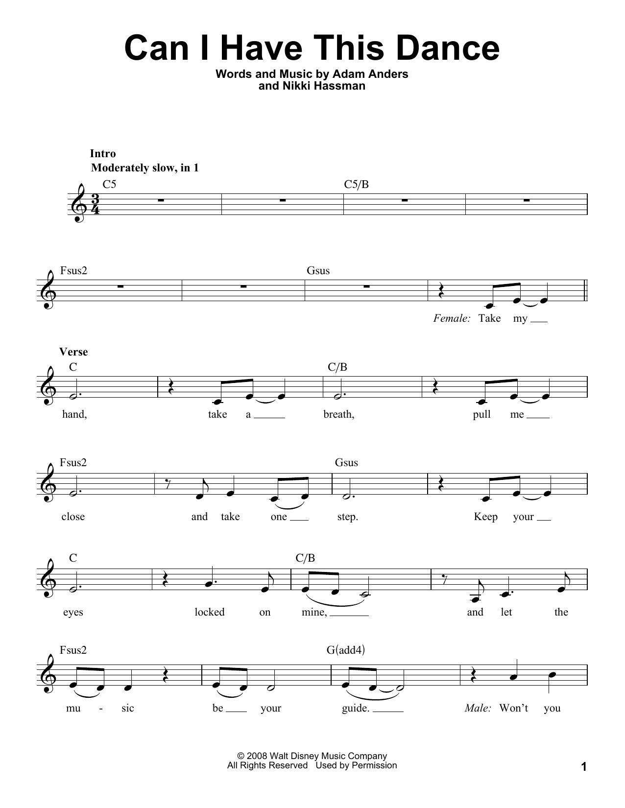 Learn to play Zac Efron & Vanessa Hudgens Can I Have This Dance sheet music for Pro Vocal in minutes. Price: 6.9900$ Zac Efron & Vanessa Hudgens Can I Have This Dance sheet music notes and chords arranged for Pro Vocal